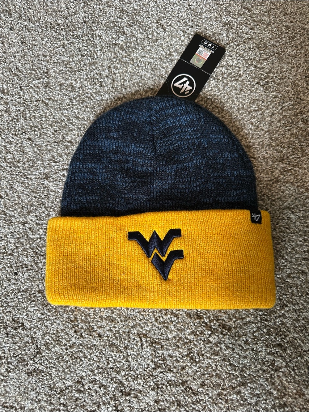47 Brand West Virginia Mountaineers NCAA Beanie
